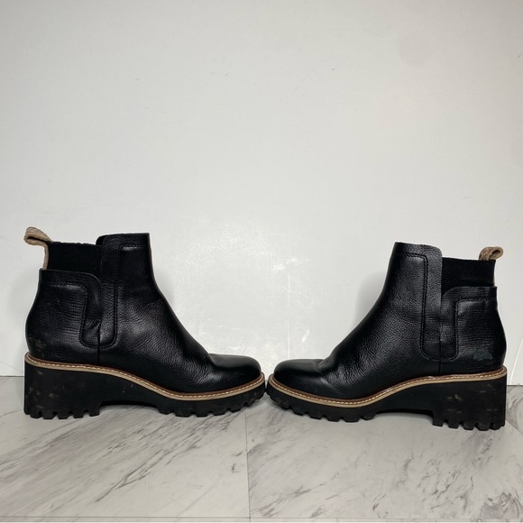 Dolce Vita Huey Black Leather Bootie 9 - Picture 5 of 16